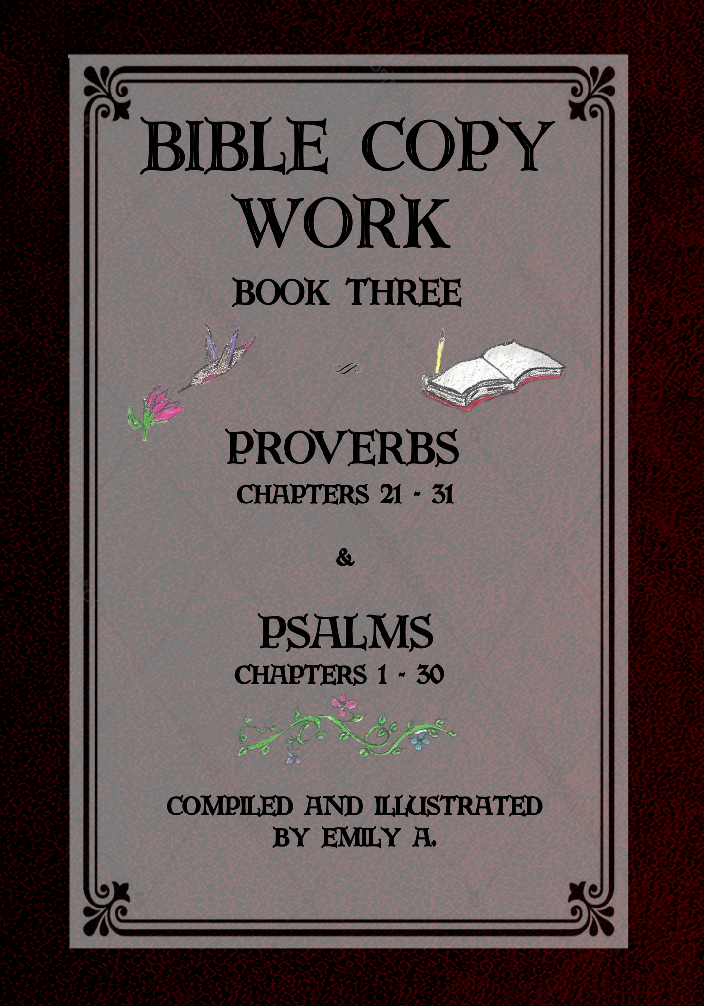 Bible Copy Work Book 3