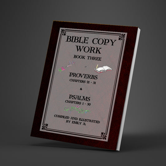 Bible Copy Work Book 3